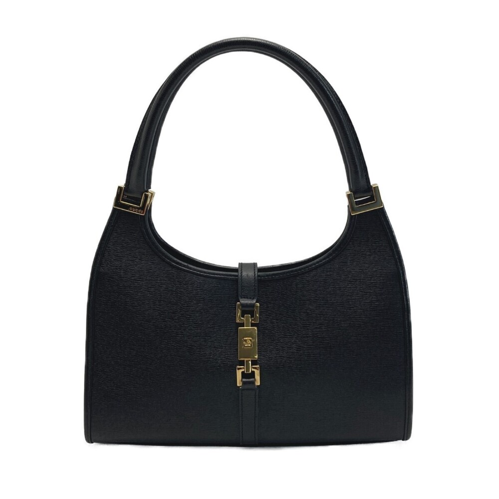 GUCCI Jackie handbag black leather